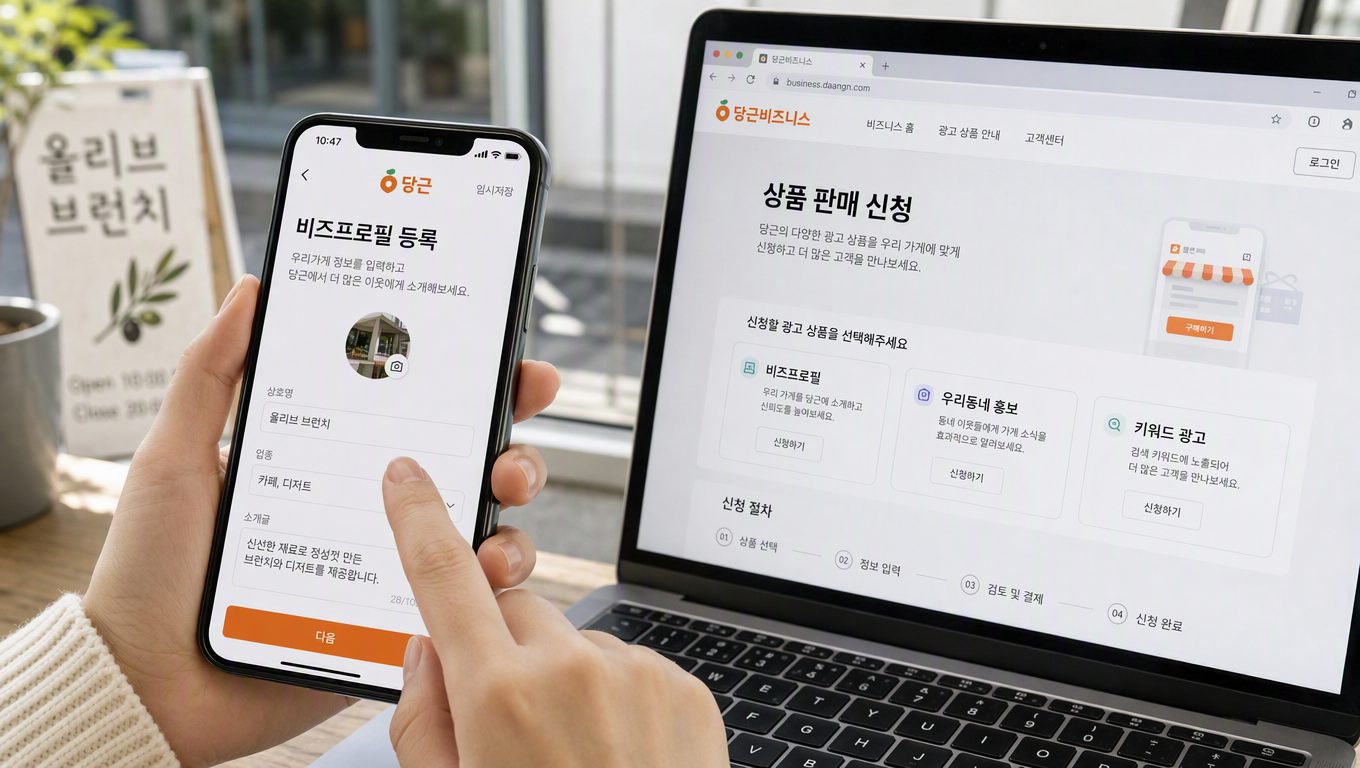 당근마켓 비즈니스 상품 판매 방법|비즈프로필 신청부터 정산까지