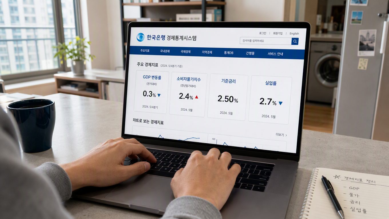 생활 경제 지표 실시간 확인부터 가계 적용까지