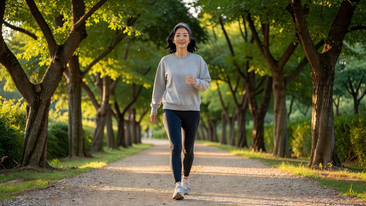 수면과 식사, 걷기로 실천하는 노화방지 방법